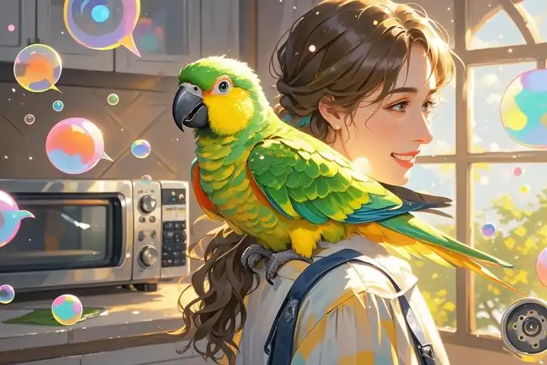 Living with a Mimic: How a Silent Parrot Redefined Roommate Boundaries