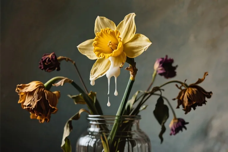 Daffodils and Narcissism Nature's Toxic Love Story