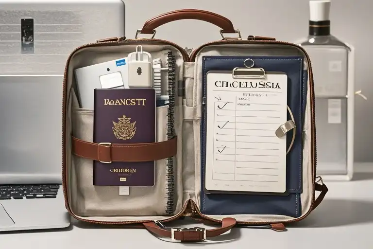 The Business Traveler's Checklist System: Never Forget Essentials Again