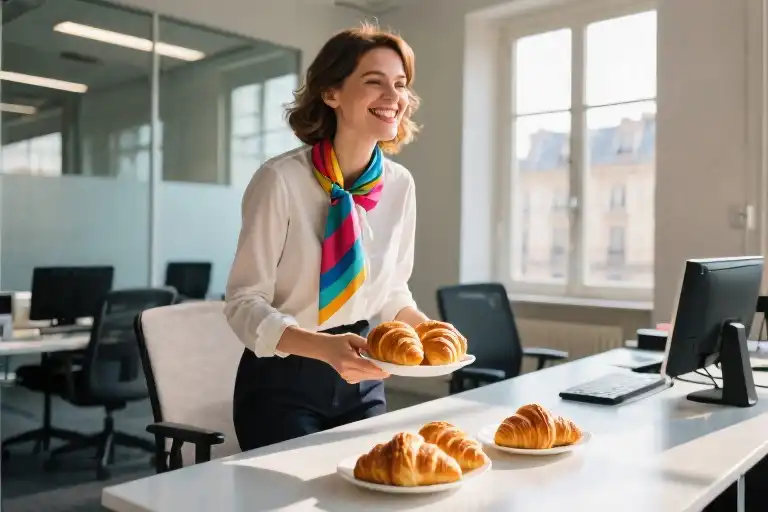 The Croissant Paradox at Work