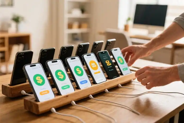 Turn Old Phones into Passive Income with Phone Farming