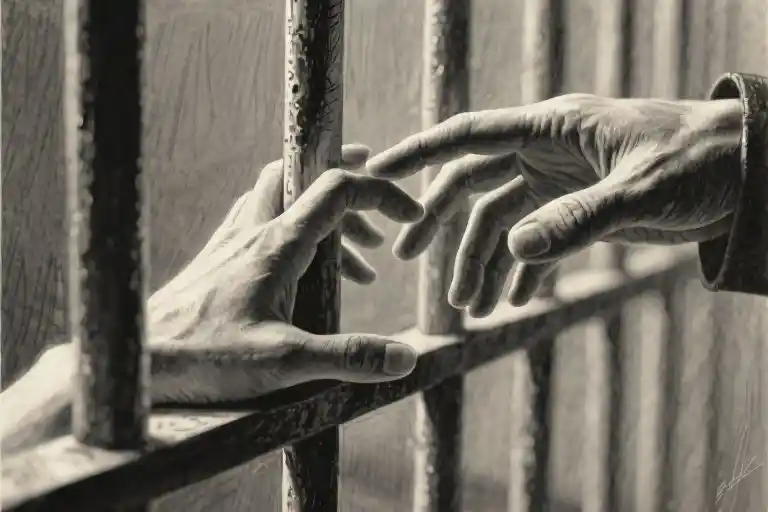 A Hand on the Execution Chamber