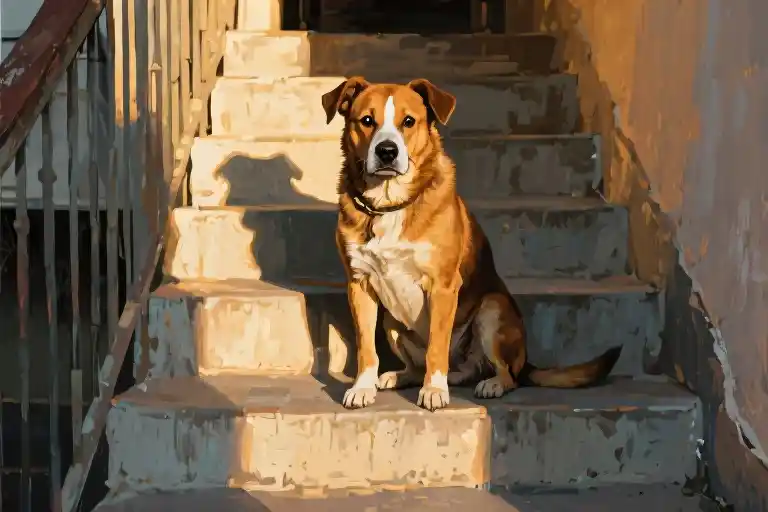 A Stray Dog's Quiet Gift in My Urban Loneliness  