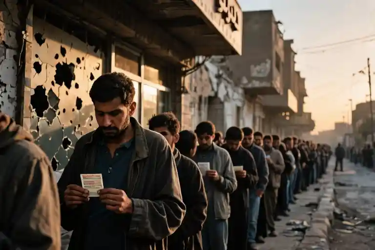 Breadlines of Gaza  