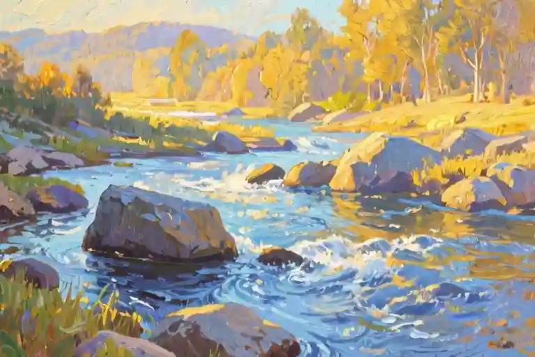 Flow Like a River Embrace Lifes Changes