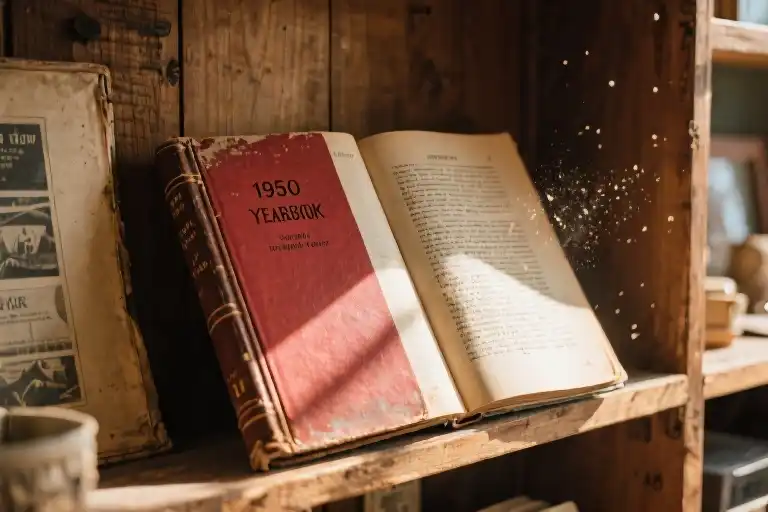 Forgotten Yearbooks Whisper Timeless Stories