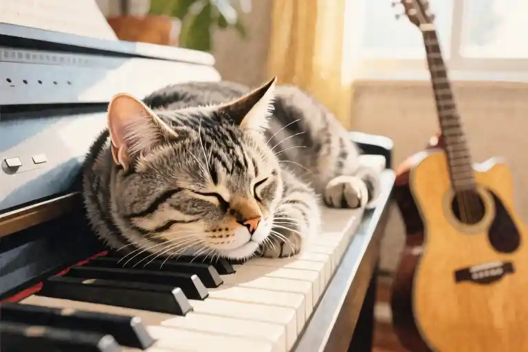 How Music Healed a Traumatized Stray Cat