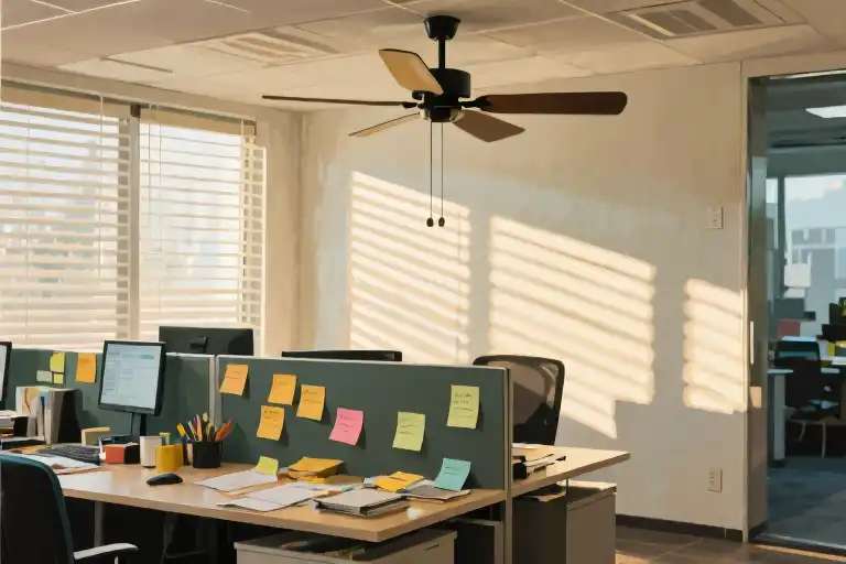 How Staring at Ceiling Fans Boosts Productivity