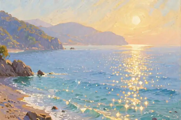 Light Dancing on Water Turns Ordinary into Magic  