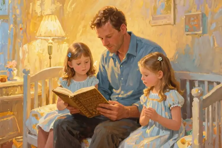 Why Reading to Kids Every Night Makes Me an Unlikely Superdad