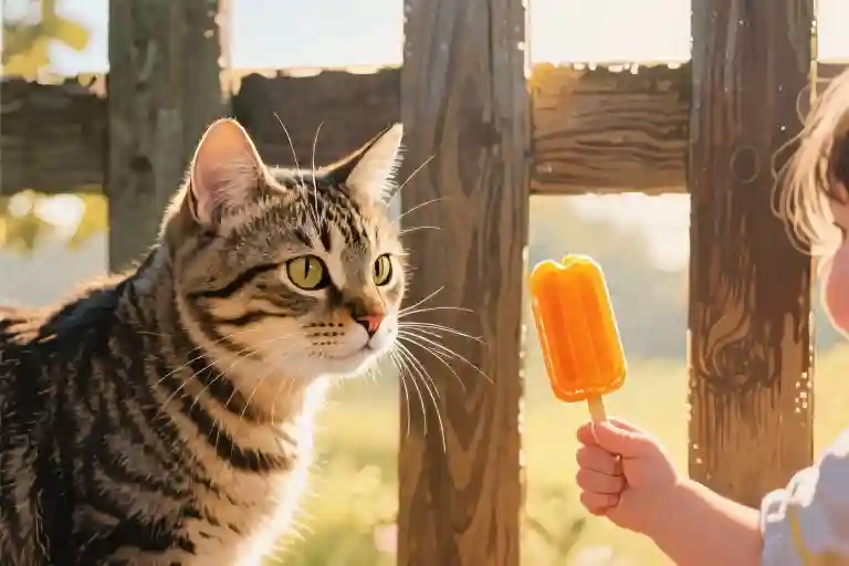 A Cat's Memoir of Childhood Through the Fence Slats