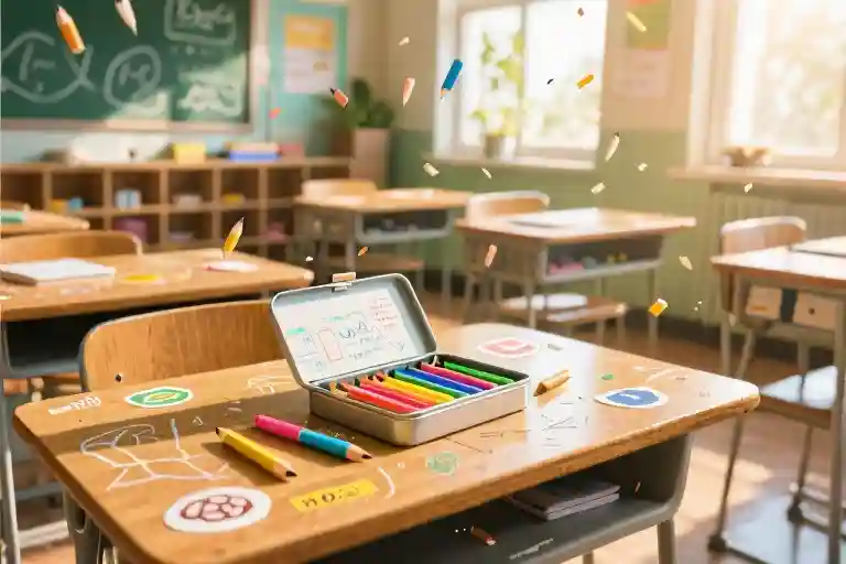 Chalk Dust Memories of Childhood's Simple Joys