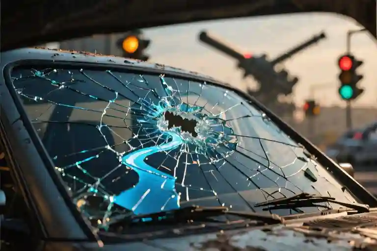 Fractured Beauty in War's Aftermath