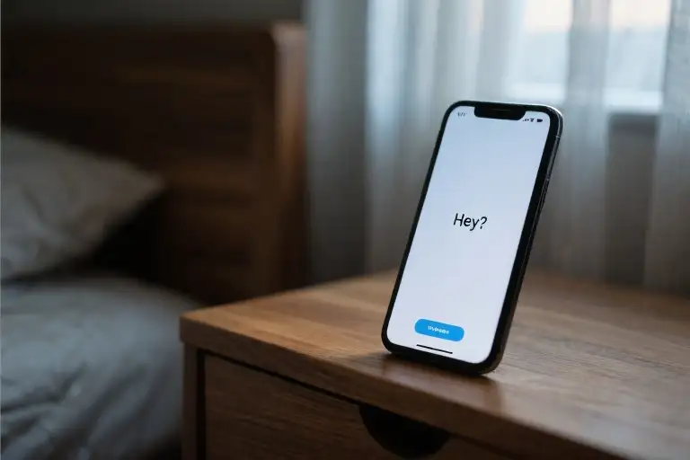 When Exes Text After You've Moved On