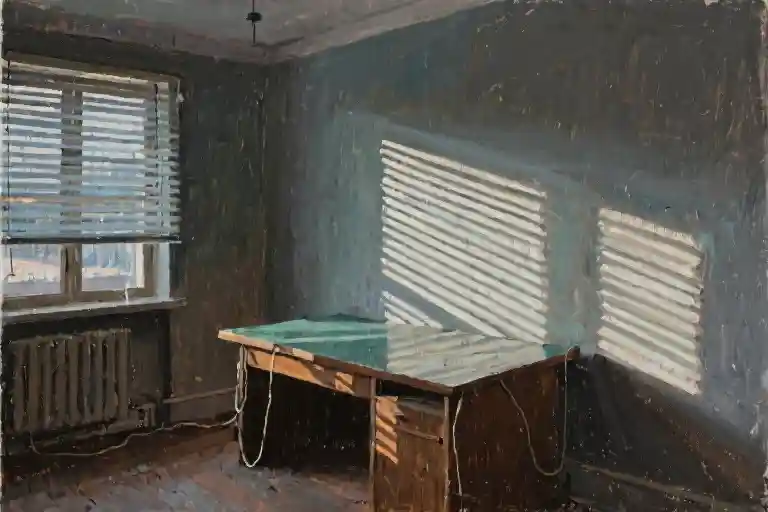 The Weight of Half-Open Blinds